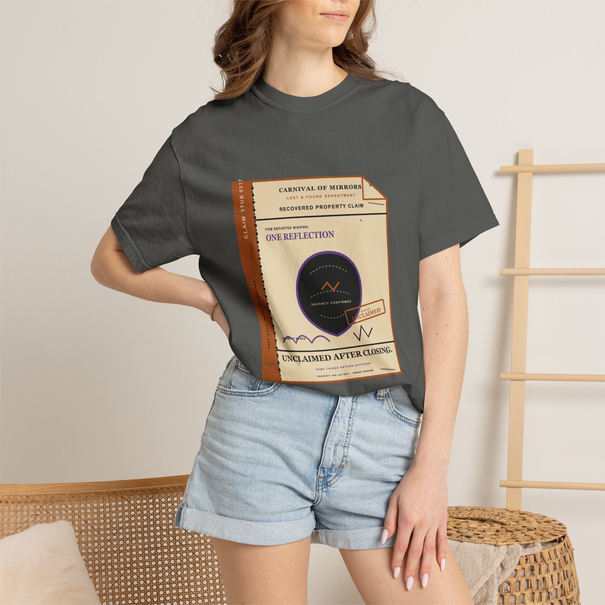 Lost & Found Missing Reflection tee lifestyle view