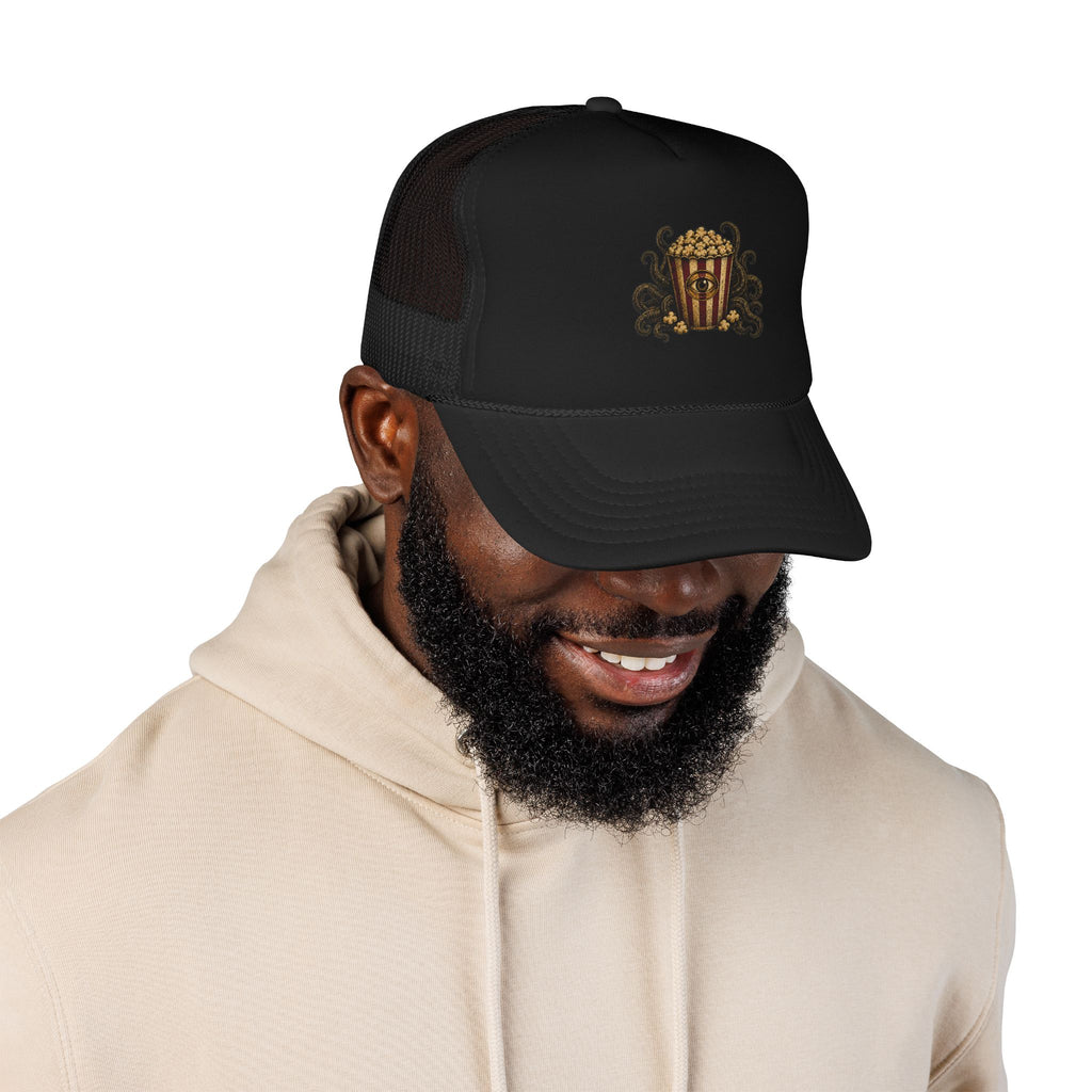 Popcorn & Parasites — Something’s Snackin Back Cap