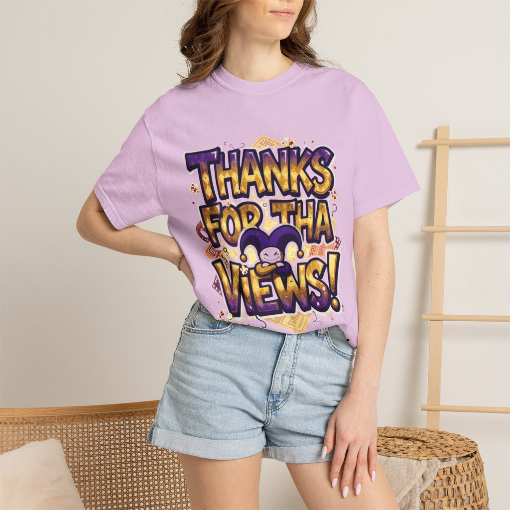Thanks For Tha Views! Graphic T-Shirt — Tony Tha Jester Tee