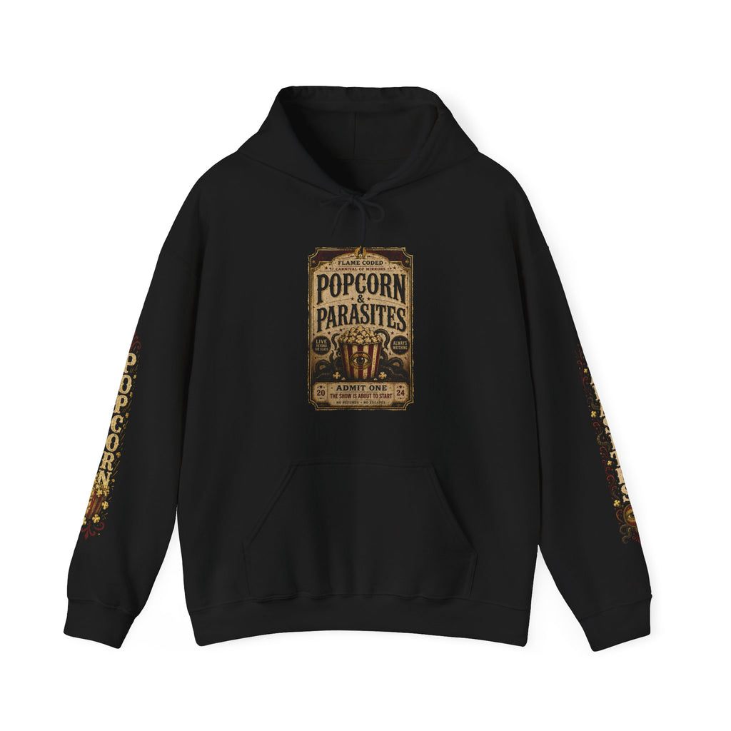 Popcorn & Parasites — The Show Is About to Start Hoodie