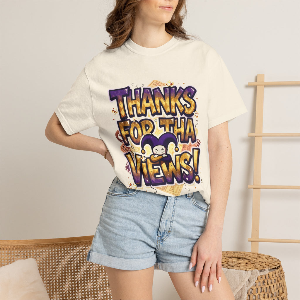 Thanks For Tha Views! Graphic T-Shirt — Tony Tha Jester Tee