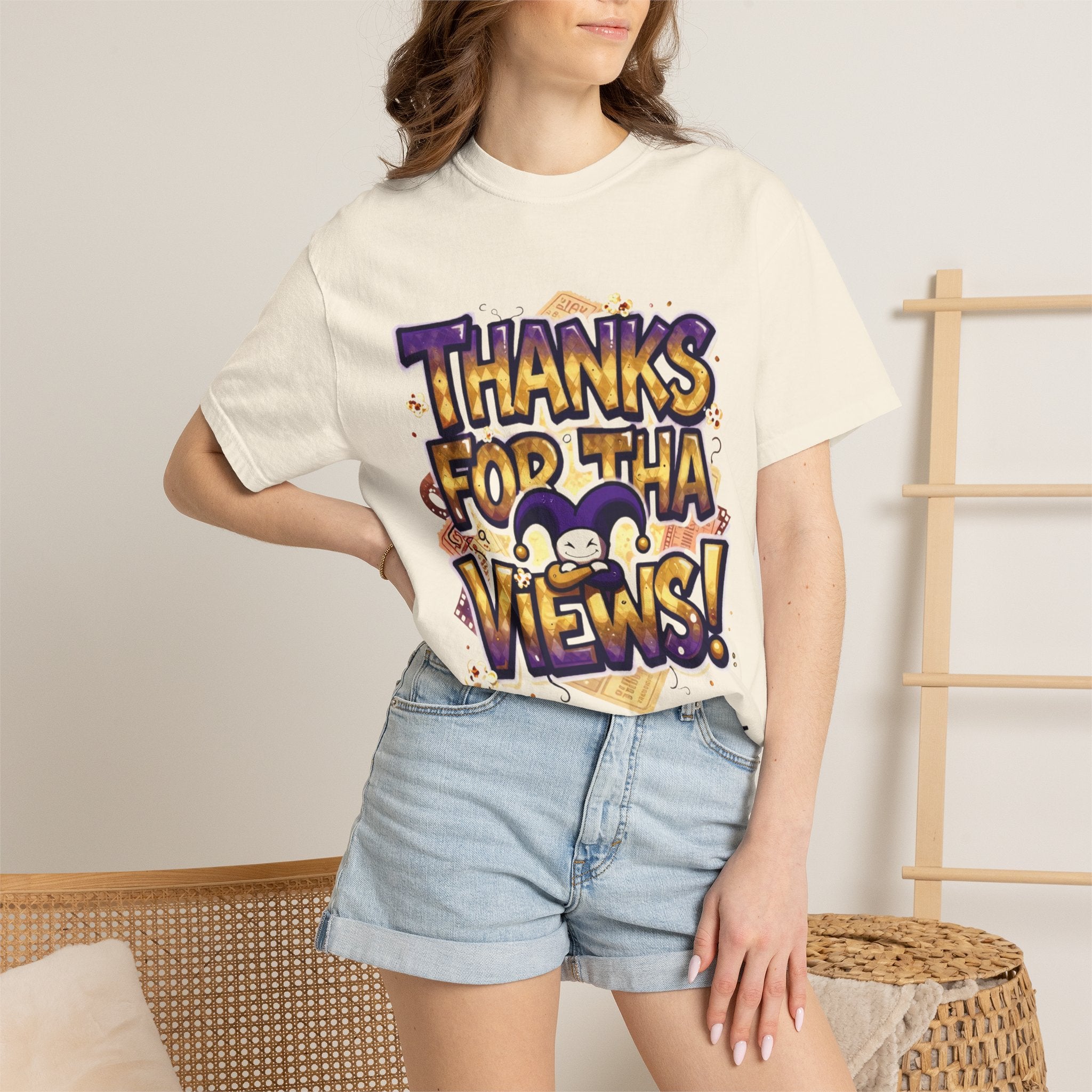 Thanks For Tha Views! Graphic T-Shirt — Tony Tha Jester Tee