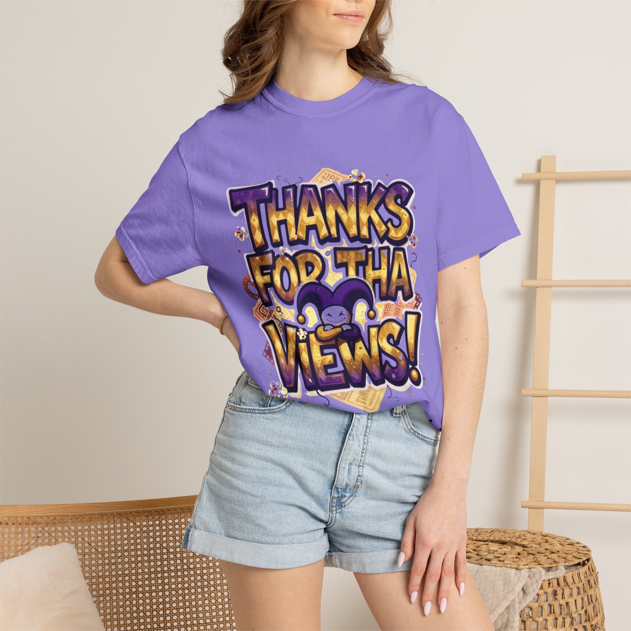 Thanks For Tha Views! Graphic T-Shirt — Tony Tha Jester Tee