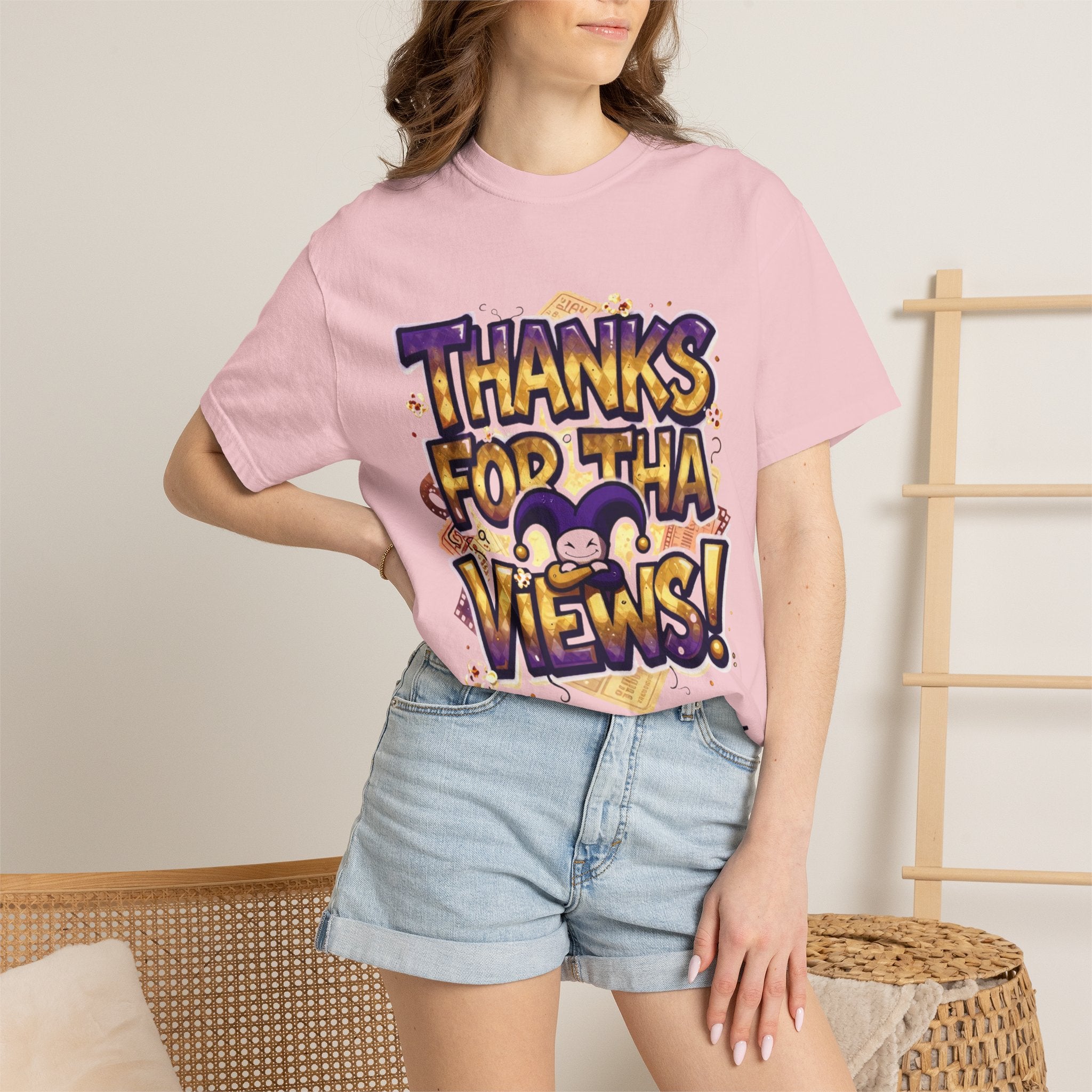 Thanks For Tha Views! Graphic T-Shirt — Tony Tha Jester Tee